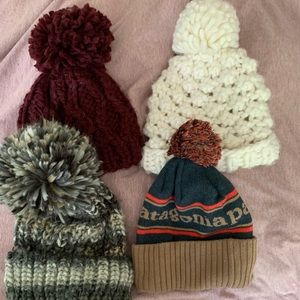 4 Pom Hats
